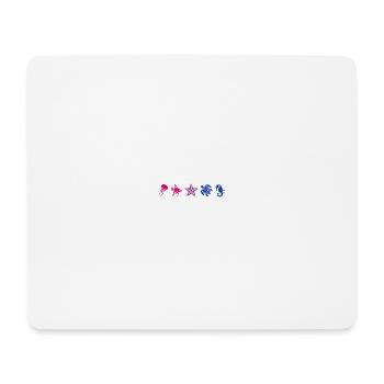 Subtil Pride Sea Creatures Beach Plage Été - Tapis de souris (format paysage) - blanc - Devant