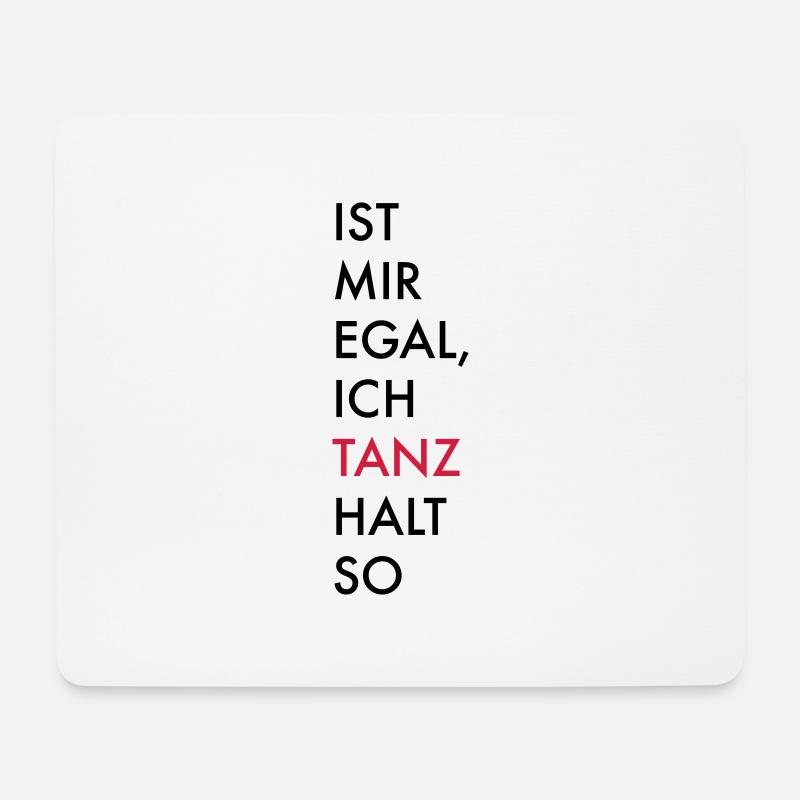 tanzen - Mousepad (Querformat) - Weiß