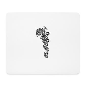 cranberry johannisbeeren veggie gemuese fruits11 - Mousepad (Querformat) - Weiß - Vorne