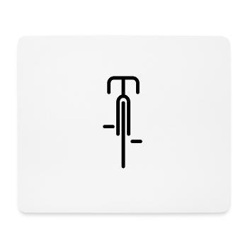 Bike - Bike - Mouse Pad (horizontal) - white - Front