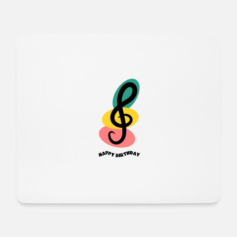JAHRESTAG. ALLES GUTE ZUM GEBURTSTAG!. ALLES GUTE ZUM GEBURTSTAG!. - Mousepad (Querformat) - Weiß