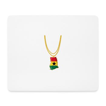 Ghana Ghanaian Flag Pride Star Love I Gift - Mouse Pad (horizontal) - white - Front