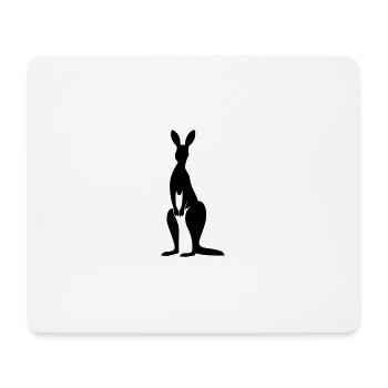 kangaroo - Mouse Pad (horizontal) - white - Front