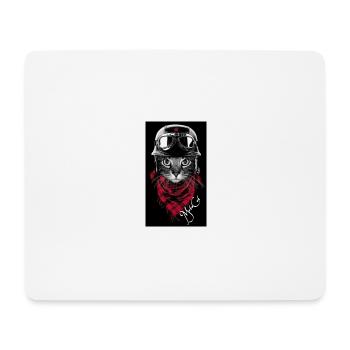 Katzensammlung - Mousepad (Querformat) - Weiß - Vorne
