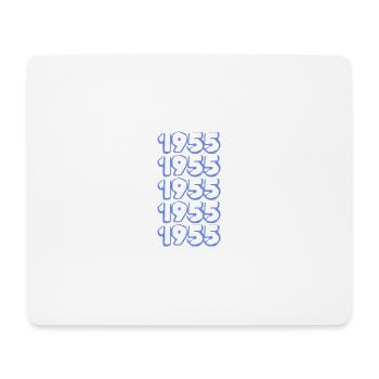 Birthday 1955 - Mouse Pad (horizontal) - white - Front