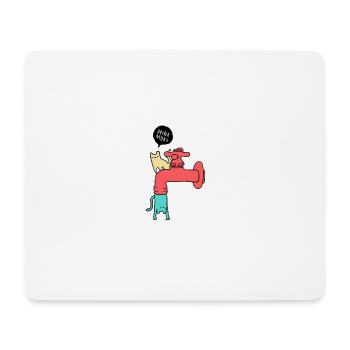 Cat - Meow - Kitten - Hangover - Water - Mouse Pad (horizontal) - white - Front