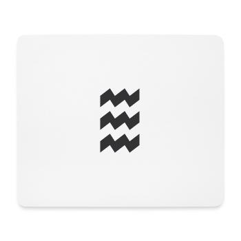 Logo Eindhoven Vibes - Tapis de souris (format paysage) - blanc - Devant