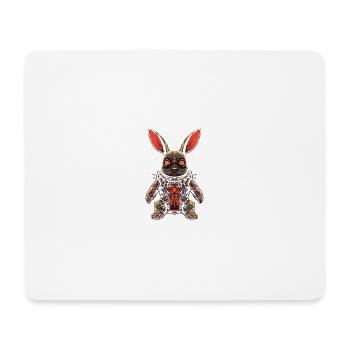 Citation asiatique géniale et drôle Pâques 2022 - Tapis de souris (format paysage) - blanc - Devant