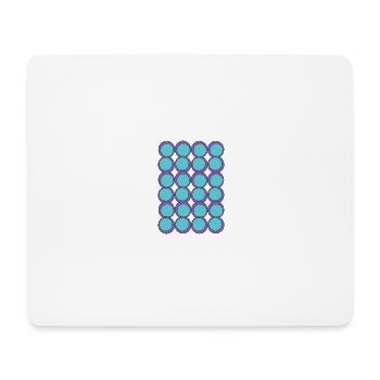 Dots Dots Dots - Mousepad (Querformat) - Weiß - Vorne