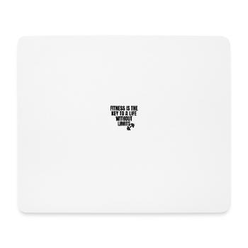 Aptitude - Tapis de souris (format paysage) - blanc - Devant
