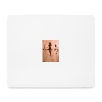 ELLE - Tapis de souris (format paysage) - blanc - Devant