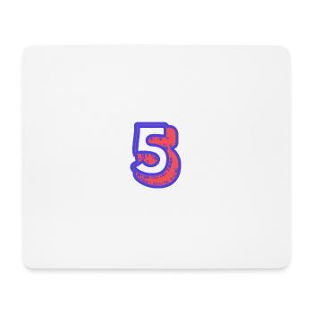 5. 5 YEARS. 5th ANNIVERSARY. 5 YEAR ANNIVERSARY - Mouse Pad (horizontal) - white - Front