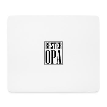 Bester Opa Spruch - Mousepad (Querformat) - Weiß - Vorne