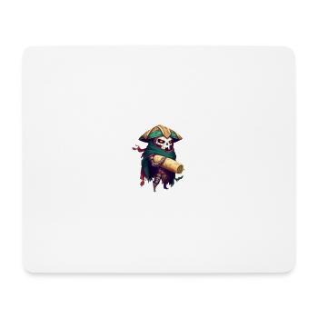 Burrito man - Mousepad (Querformat) - Weiß - Vorne