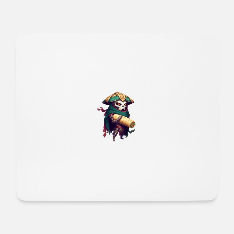 Burrito man - Mouse Pad (horizontal) - white