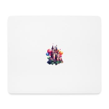 Colour Castle. - Mousepad (Querformat) - Weiß - Vorne