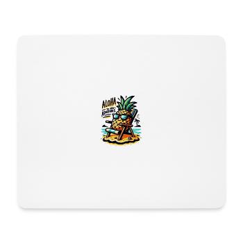 Aloha to new Adventures - Mouse Pad (horizontal) - white - Front