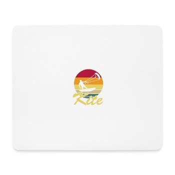Kitesurfing Gift Idea Water Sports Fun - Mouse Pad (horizontal) - white - Front