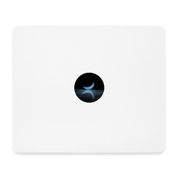 Mond - Mousepad (Querformat) - Weiß - Vorne