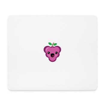 Grapes - Mouse Pad (horizontal) - white - Front