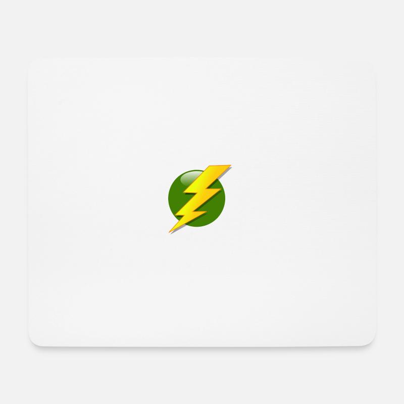 lightning - Mouse Pad (horizontal) - white