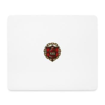 Patch de protection pour bouteille XXX - Tapis de souris (format paysage) - blanc - Devant