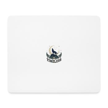 The Wolf - The Call to the Cosmos - Mouse Pad (horizontal) - white - Front