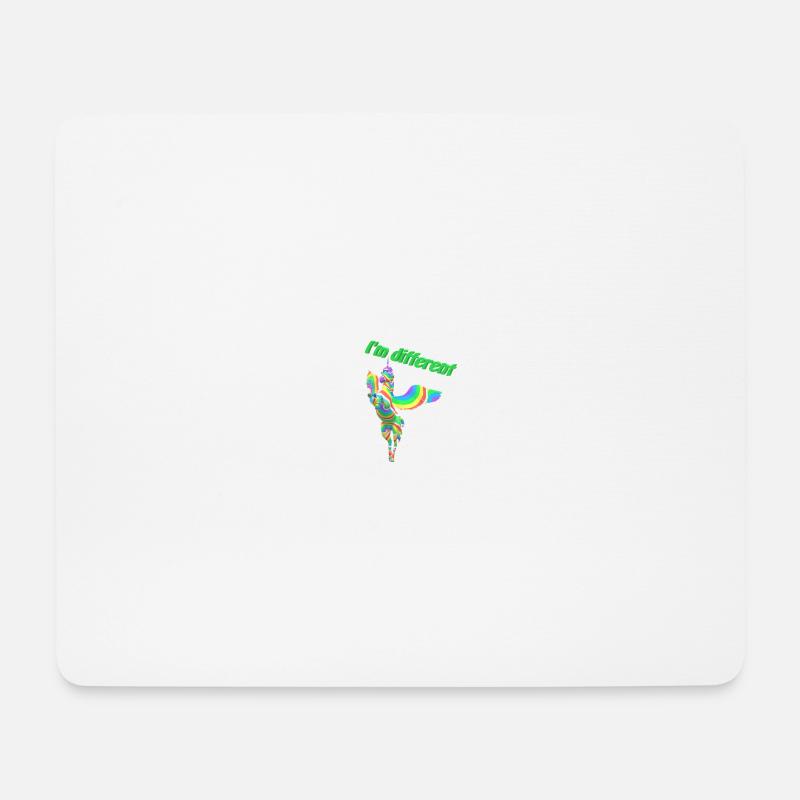 I'm different - Mousepad (Querformat) - Weiß