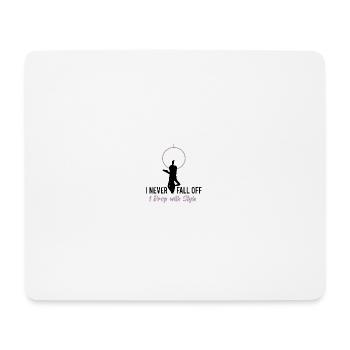 Aerial Hoop Gift - Mouse Pad (horizontal) - white - Front