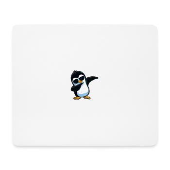 Pinguin - Mousepad (Querformat) - Weiß - Vorne