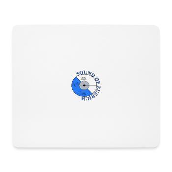 Sound_of_Zuerich - Tapis de souris (format paysage) - blanc - Devant