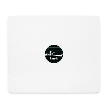 Sports nautiques en kayak - Tapis de souris (format paysage) - blanc - Devant