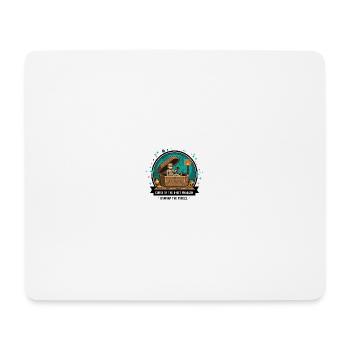 8-Bit Pharaoh's Tomb - Mouse Pad (horizontal) - white - Front
