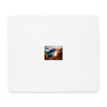 The earth has music for those who listen - Mousepad (Querformat) - Weiß - Vorne