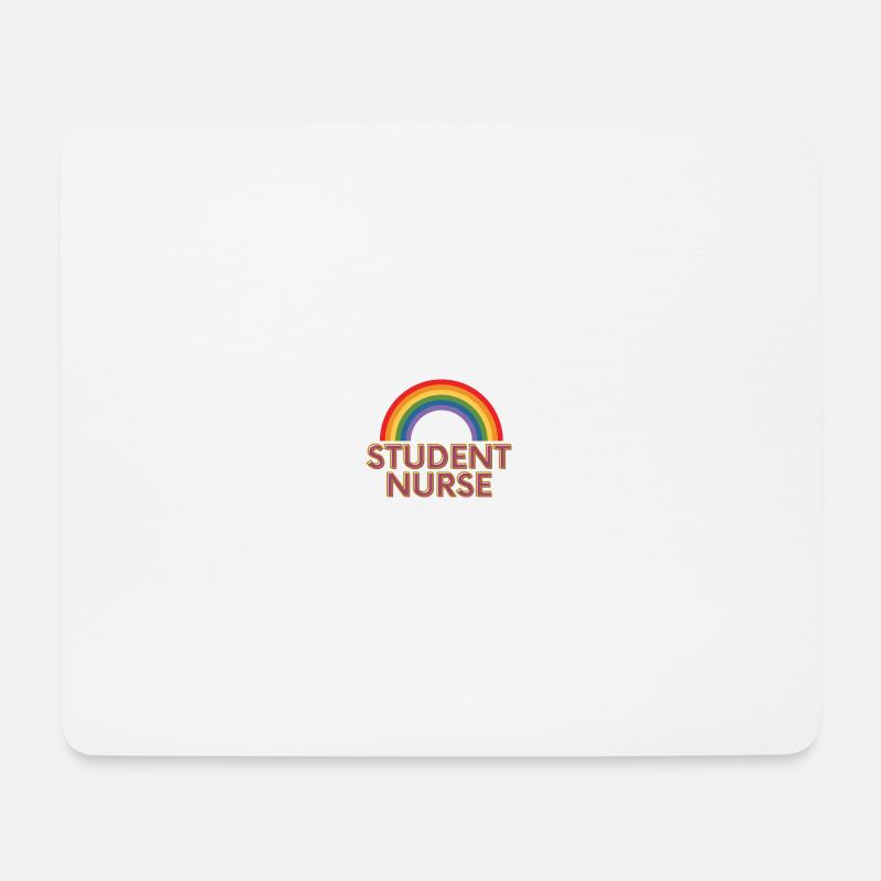 Student Nurse - Mouse Pad (horizontal) - white