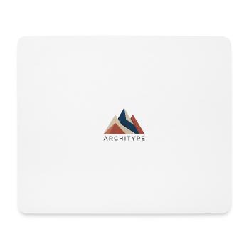 Architype n° 1 - Tapis de souris (format paysage) - blanc - Devant