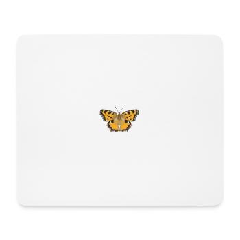 Papillons : Le Grand Renard - Tapis de souris (format paysage) - blanc - Devant