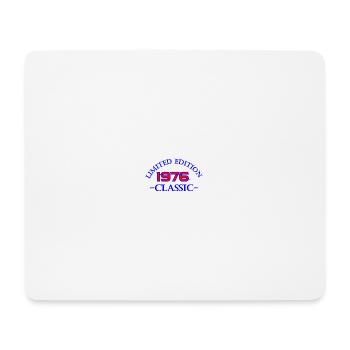 Limited Edition 1976 Classic - Mousepad (Querformat) - Weiß - Vorne