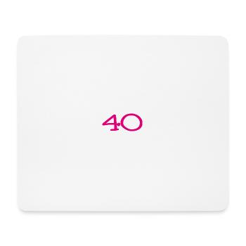 ANNIVERSARY. HAPPY BIRTHDAY. HAPPY BIRTHDAY. - Mouse Pad (horizontal) - white - Front