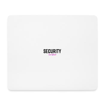Security Team Braut - Mousepad (Querformat) - Weiß - Vorne