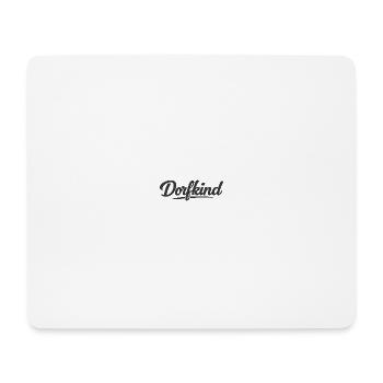 Dorfkind Schriftzug - Mousepad (Querformat) - Weiß - Vorne