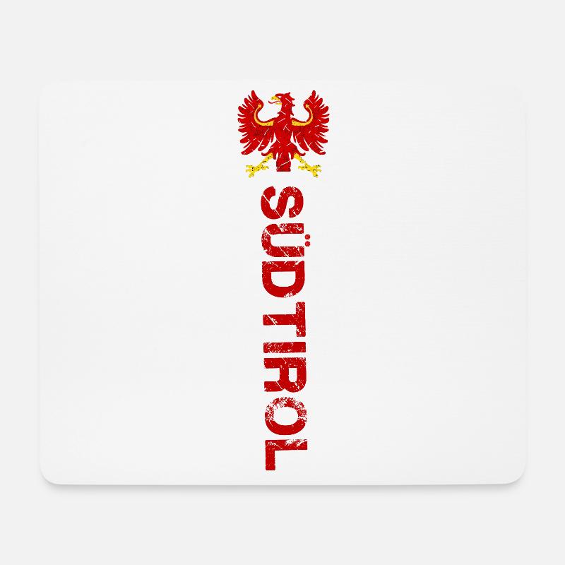 Südtirol - Mousepad (Querformat) - Weiß