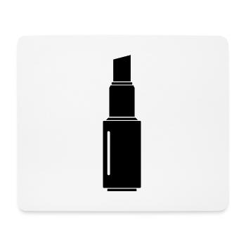 Lipstick - Mouse Pad (horizontal) - white - Front