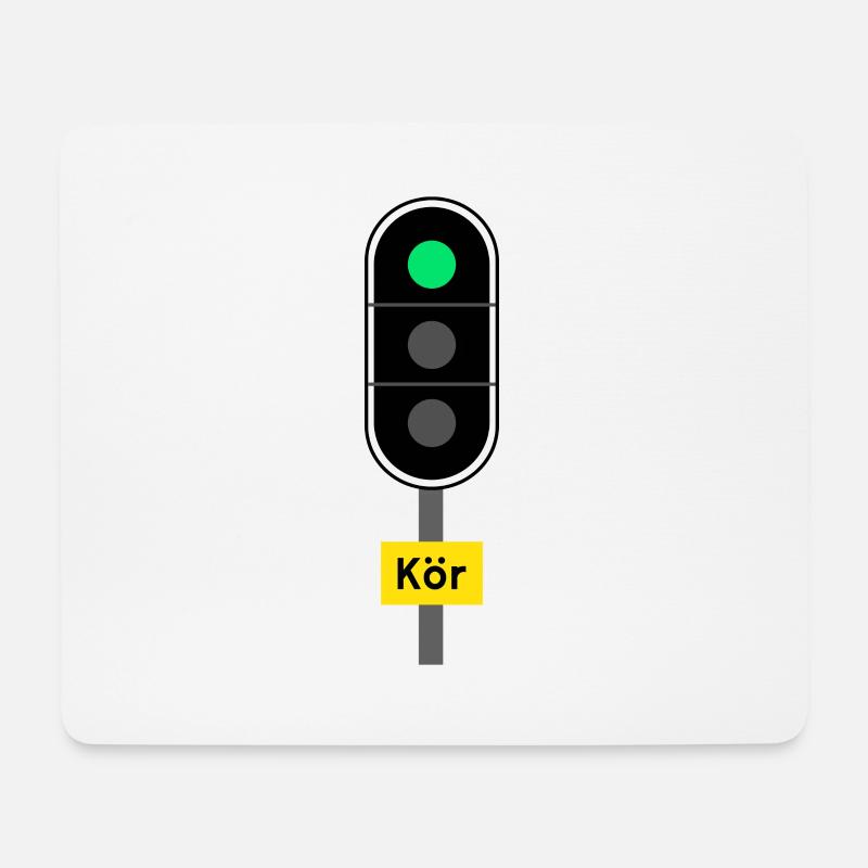 Ausführen - Mousepad (Querformat) - Weiß