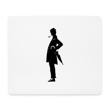 mon oncle jacques tati - Tapis de souris (format paysage) - blanc - Devant