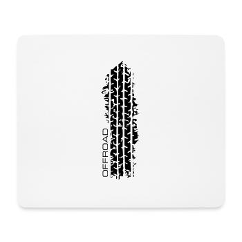 offroad sport - Mousepad (Querformat) - Weiß - Vorne
