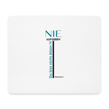 T-shirt Designe - Mousepad (Querformat) - Weiß - Vorne
