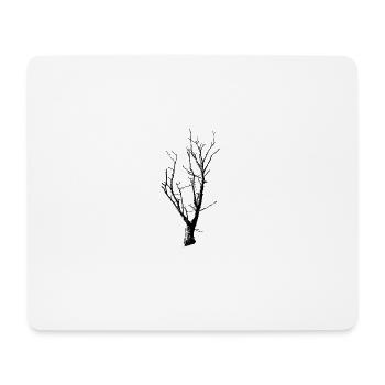 Baum - Mousepad (Querformat) - Weiß - Vorne