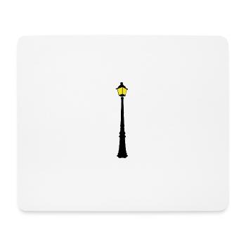 Laterne - Mousepad (Querformat) - Weiß - Vorne