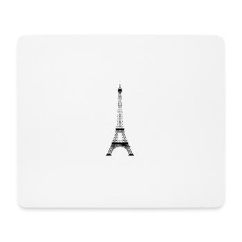 Eiffel Tower - Mouse Pad (horizontal) - white - Front
